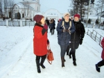 Первые посетители