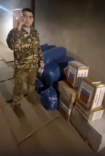 На днях в зону СВО ушёл очередной груз гуманитарной помощи, в т.ч. и маскировочные сети, собранный общими усилиями жителей Лухского района.