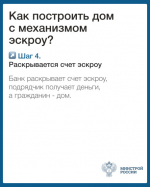 О механизме применения счетов эскроу при строительстве жилых домов по договорам строительного подряда.