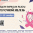 Неделя борьбы с раком молочной железы (в честь месяца борьбы с раком молочной железы). - Администрация