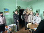 Экскурсия для старшеклассников в Многофункциональный центр п.Лух.