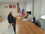 Встреча главы района с руководителем сельскохозяйственной организации ООО "Грейрус Агро".