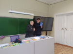 Встреча с нашим замечательным земляком — писателем и краеведом Игорем Павловичем Антоновым.